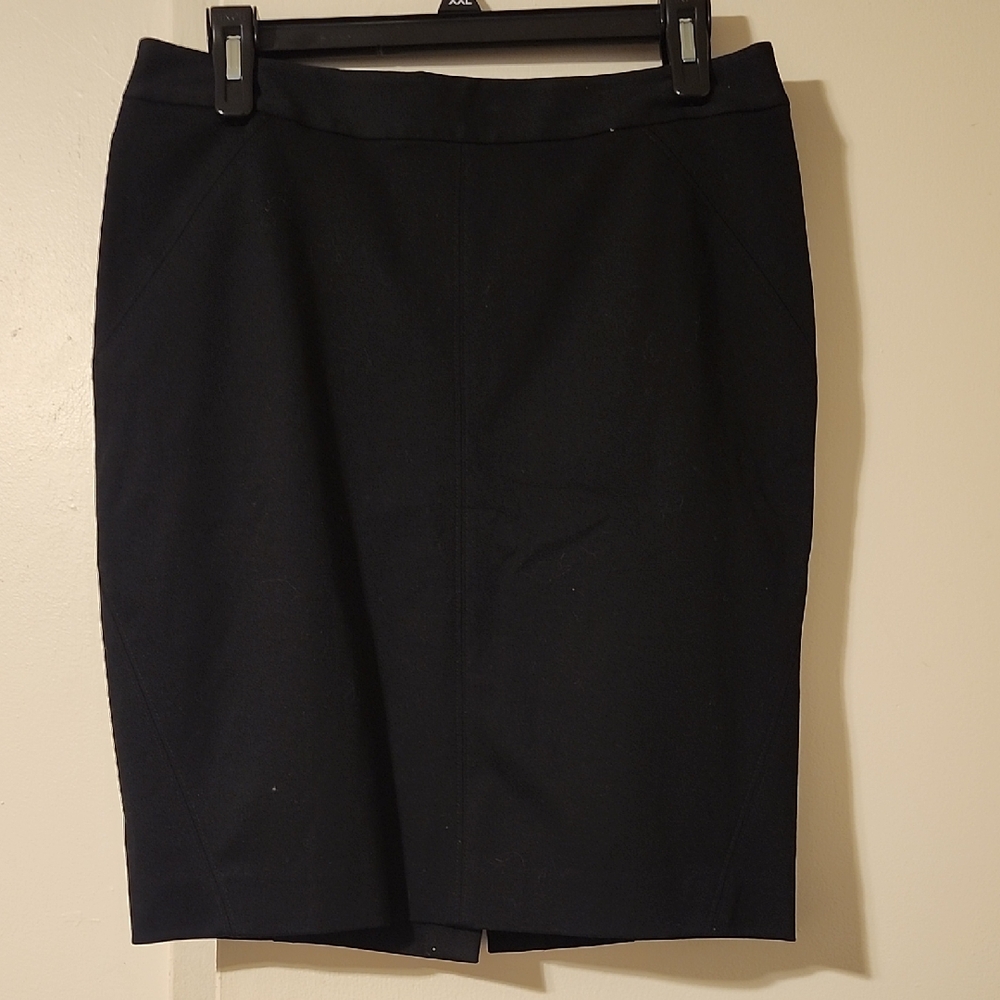 Ann Taylor Classic Black Pencil Skirt